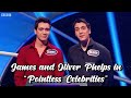 James and Oliver Phelps in Pointless Celebrities