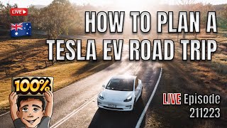 How to Plan Tesla Road Trip in Australia & Other EVs