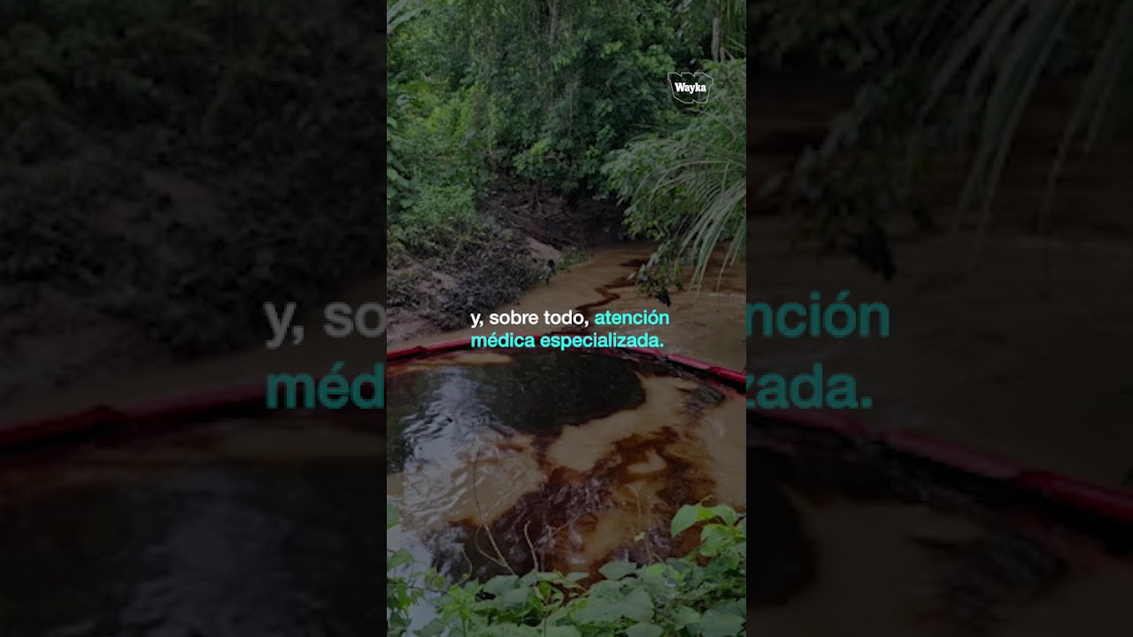 Comunidad awajún protesta tras 13 meses de abandono por derrame de Petroperú