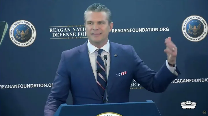 Secretary of War Pete Hegseth keynote address at the Reagan National Defense Forum.