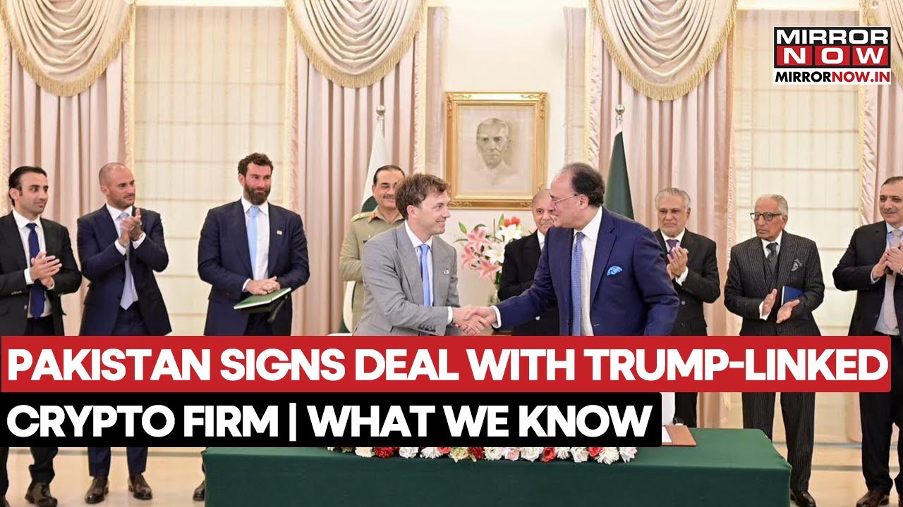 Pakistan Signs Deal With Trump Family’s Crypto Firm For Cross-Border  Digital Payments | Watch