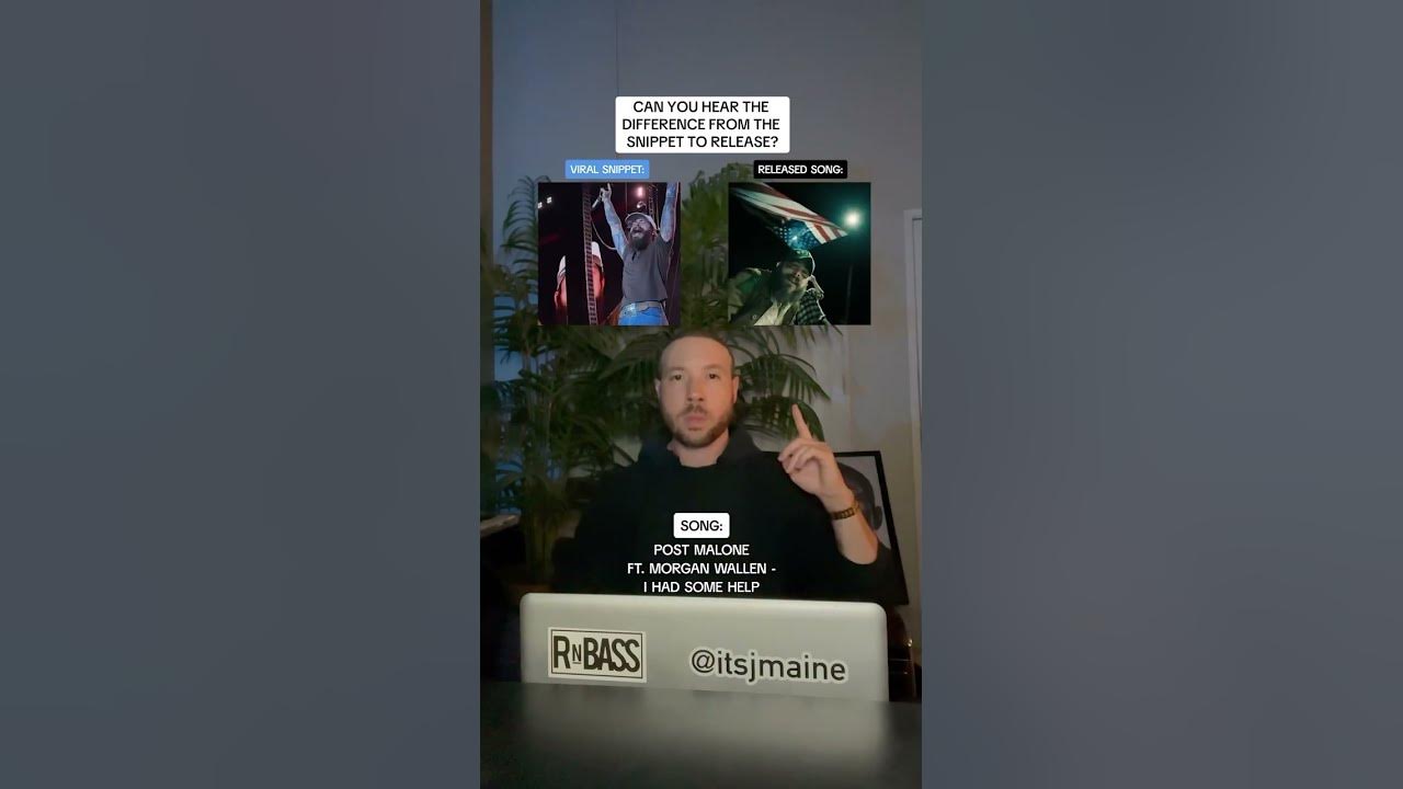 People Are Saying Post Malone & Morgan Wallen Altered The Final Version Of “I Had Some Help” #shorts