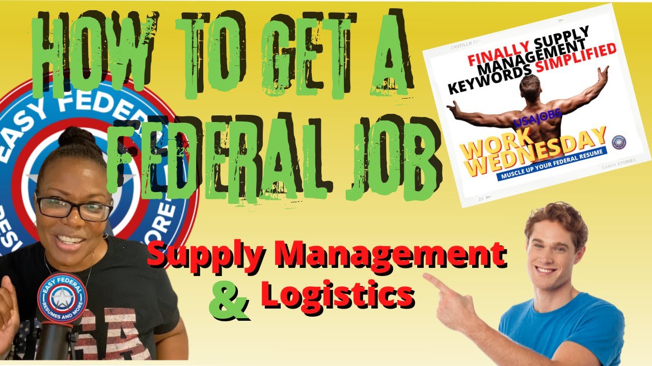 Logistics and Supply Management Jobs KEYWORDS YOU MUST HAVE CREATE BEST FEDERAL RESUME YouTube