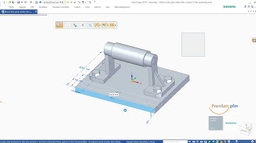 Move Edit parts within the context of the assembly
