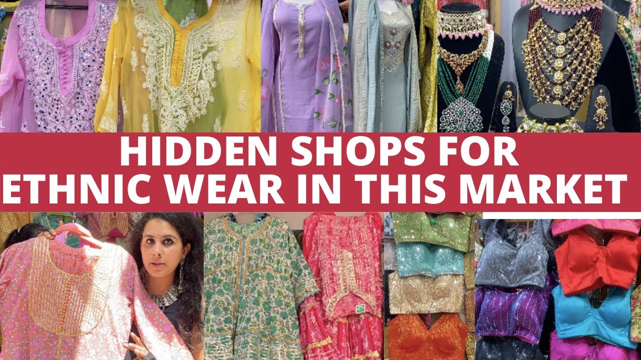 LAJPAT NAGAR HEAVEN FOR CHIKANKARI KURTI , KUNDAN & SILVER JEWELLERY ...