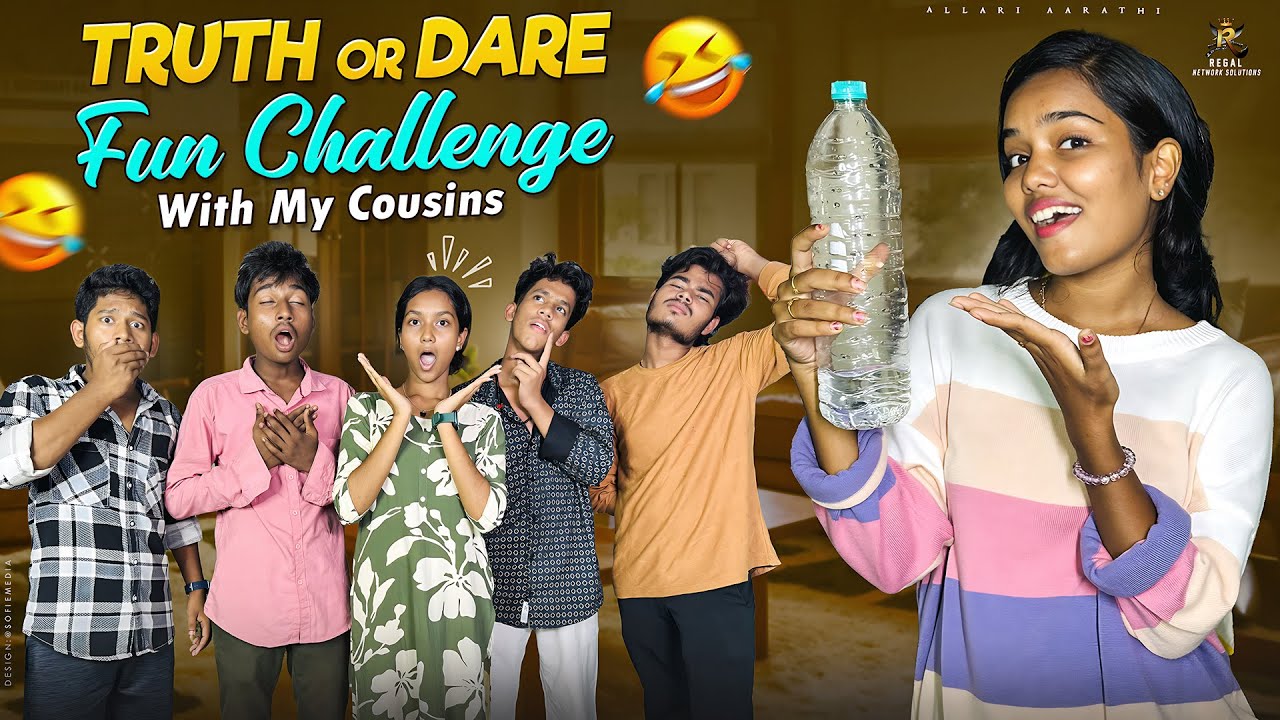 Truth Or Dare With My Gang 🤣😂😳 || Allari Aarathi Vlogs || Cousins Vlogs ||Comedy Challange #trending