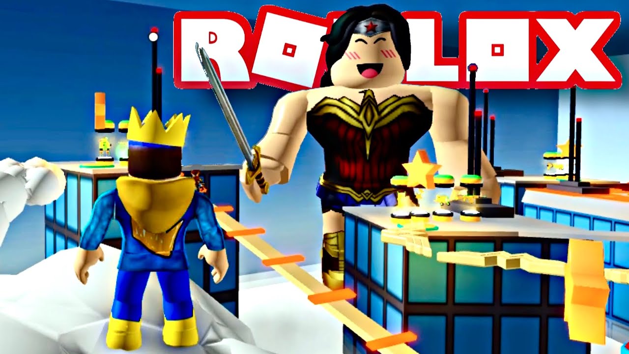 ROBLOX ESCAPE DOS HERÓIS GIGANTES! PETER GAMES