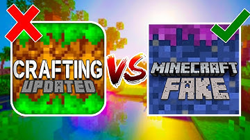 CRAFTING AND BUILDING VS MINECRAFT PE 1.20 - Game Comparison