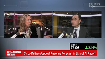 Cisco Delivers Upbeat Revenue Forecast in Sign of AI Payoff