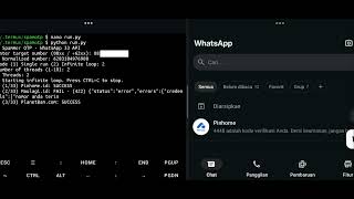Termux sp4m WhatsApp 2026 OTP With 33 API
