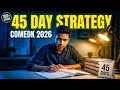 COMEDK 2026 Strategy 🔥 45-Day Study Plan + Weightage + Exam Pattern | Score 150+ Guaranteed ?