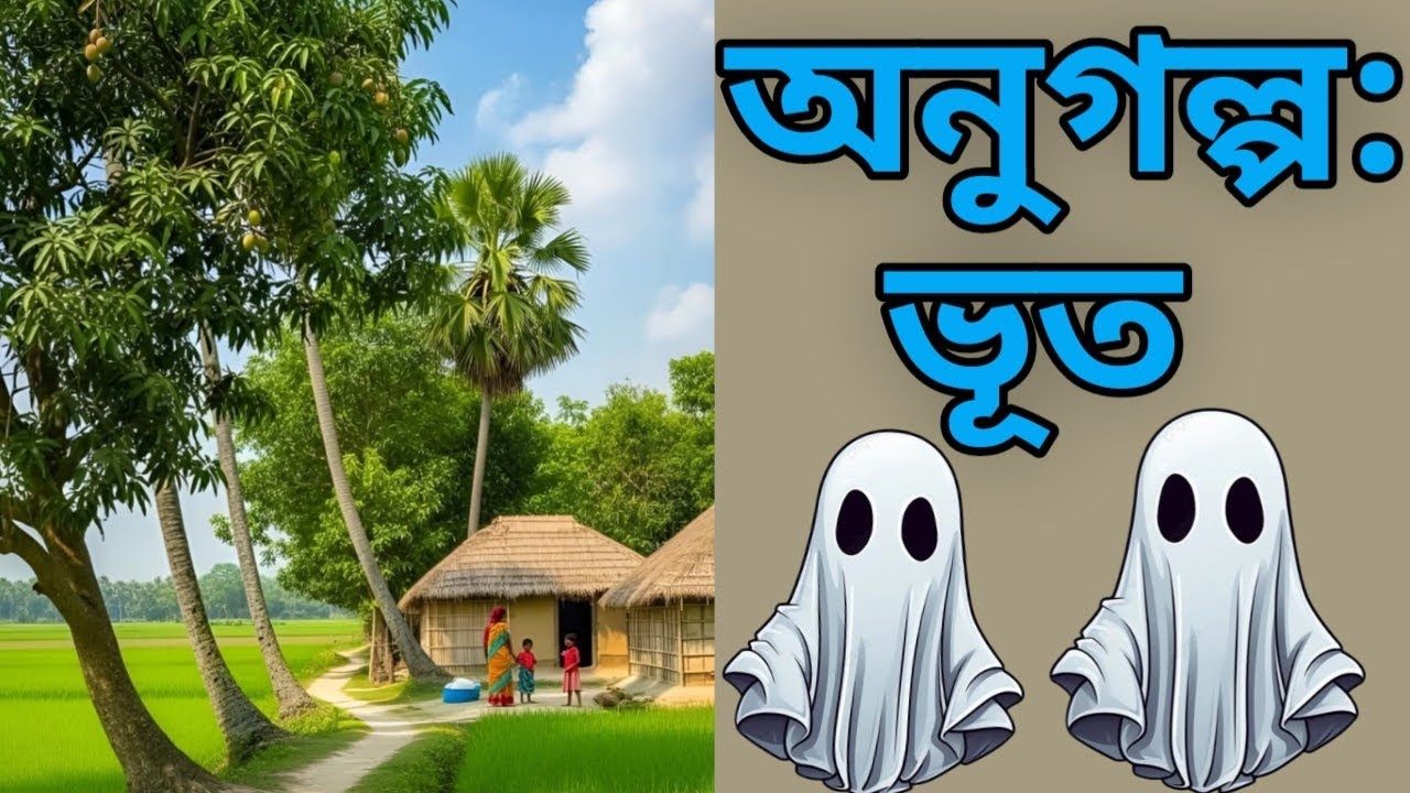 || অনুগল্প: ভূত || ( ছাত্রছাত্রীদের জন্য একটি বোধ মূলক গল্প)