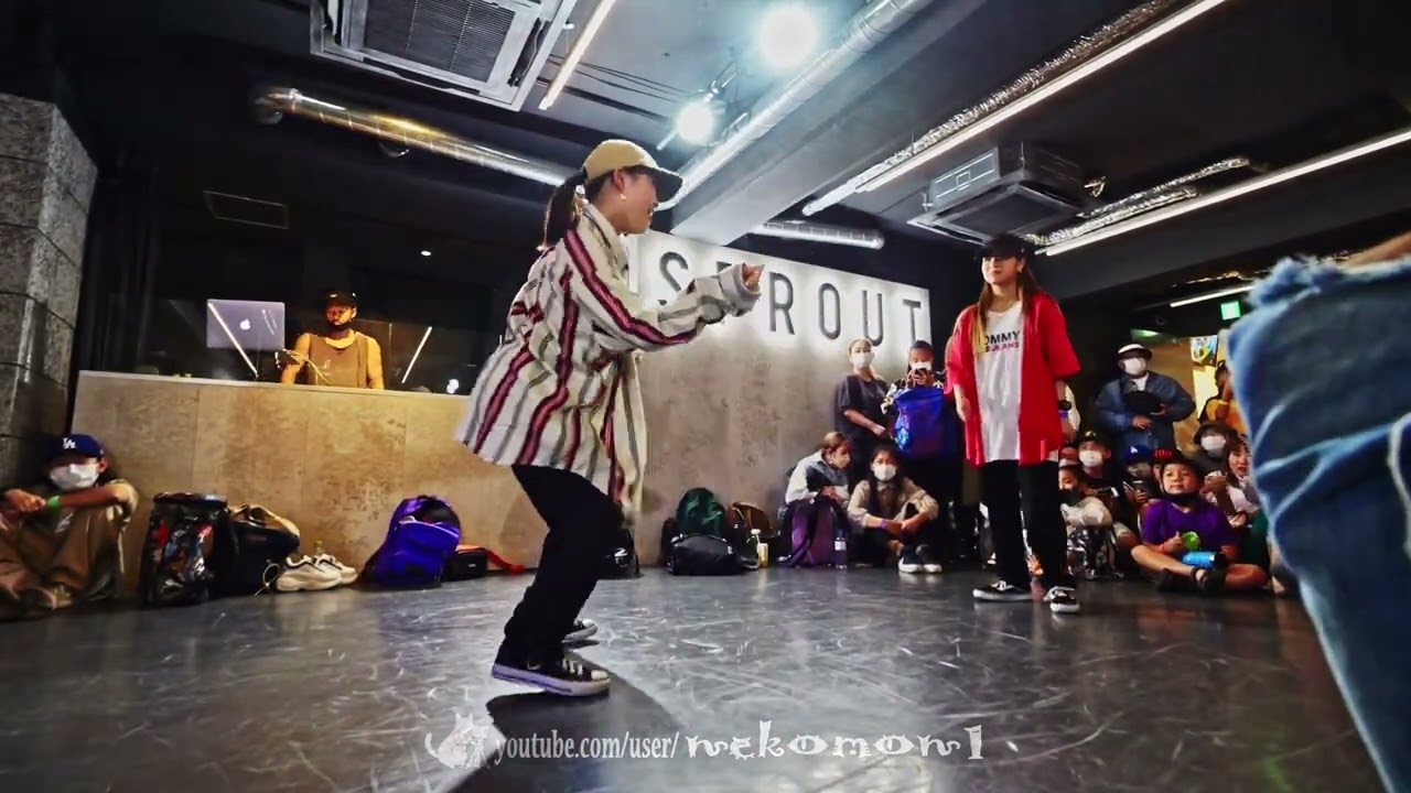 Mizuki vs 鈴音 BEST16 U15 R.E.D Represent Extream Dance battle 22