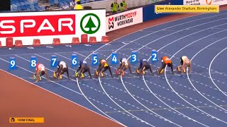  Men’s 100m Final || European Championships 2026
