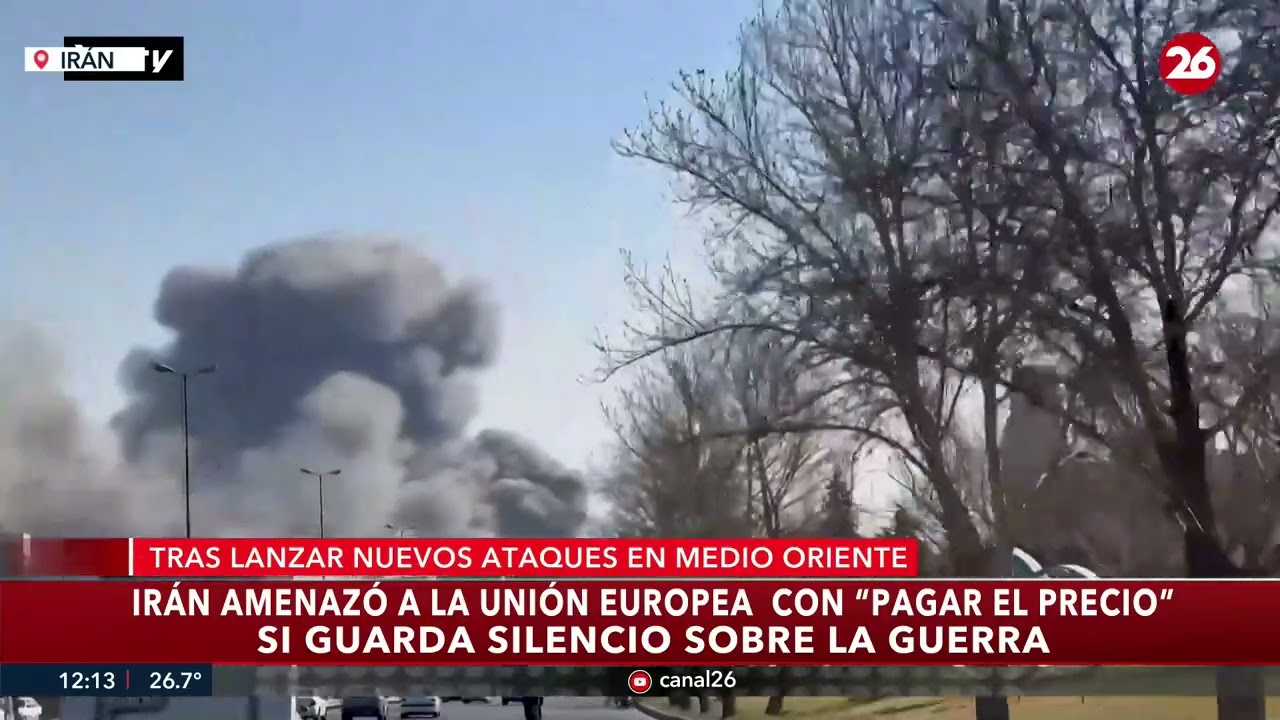 🚨 IRÁN VA CONTRA LA UNIÓN EUROPEA | Amenaza de Teherán tras la nueva ola de ataques