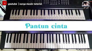 tutorial not angka dan chord beserta lirik lagu Pantun Cinta ciptaan H Rhoma Irama