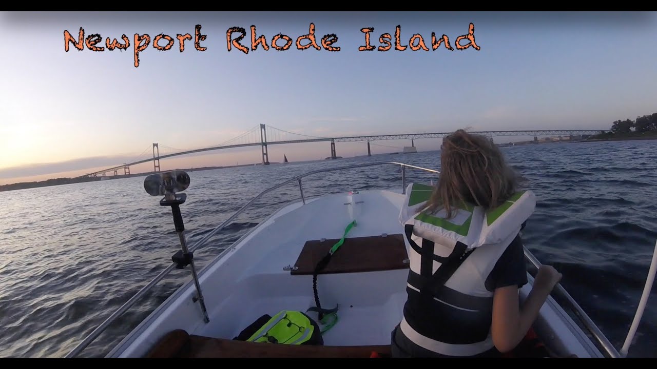 Exploring Newport Harbor Rhode Island by Boston Whaler Newport RI
