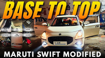 2025 maruti swift genuine accessories ❤️ #swift #caraccessories #modification #karolbagh #ytvideo 
