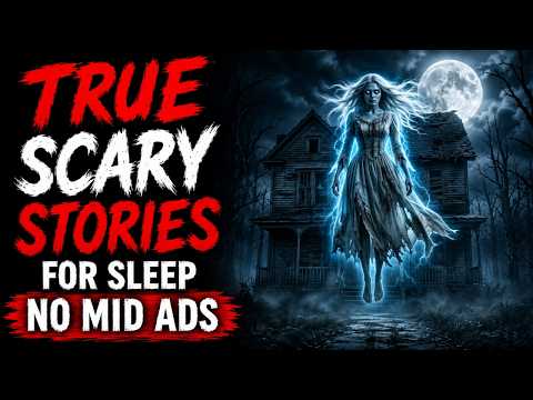 NO ADS 🛑 3 HOURS of  TRUE Scary Stories for Sleep | Relax Rain Sounds | Black Screen Ep.08