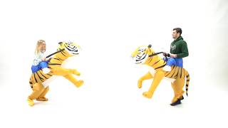 Bodysocks Adult Inflatable Tiger Costume