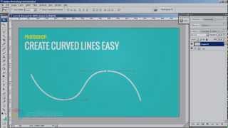 How to Draw Curved Lines in Photoshop(How to create curved lines in Photoshop - workflow video. Text tutorial: http://bit.ly/YaKGwc Twitter: https://twitter.com/graphictorque Facebook: ..., 2013-03-05T16:19:08.000Z)