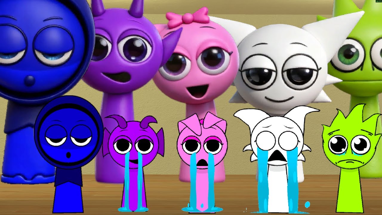 Original Baby Sprunkies Want me to Save Them From Whole Hotel of 4K SPRUNKIES! p.5