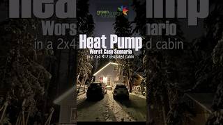 Air Source Heat Pump at -31.6C