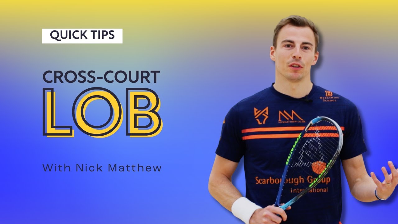 Советы по сквошу: удар по диагонали корта | С Ником Мэтью