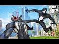 ЧЁРНЫЙ ЧЕЛОВЕК ПАУК ПРОТИ ВЕНОМА ГТА 5 МОДЫ! SPIDER MAN VS VENOM ОБЗОР МОДА В GTA 5! ГТА ВИДЕО MODS