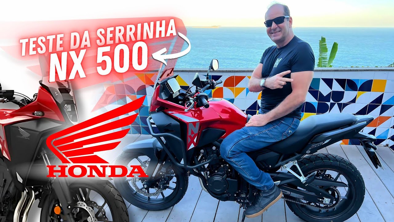 "HONDA NX500: Desafiando os limites da SERRINHA!"