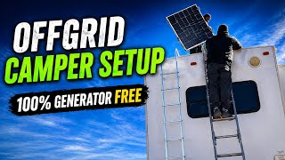 OFFGRID Camper Setup | Renogy Solar Kit Install &amp; Full Breakdown