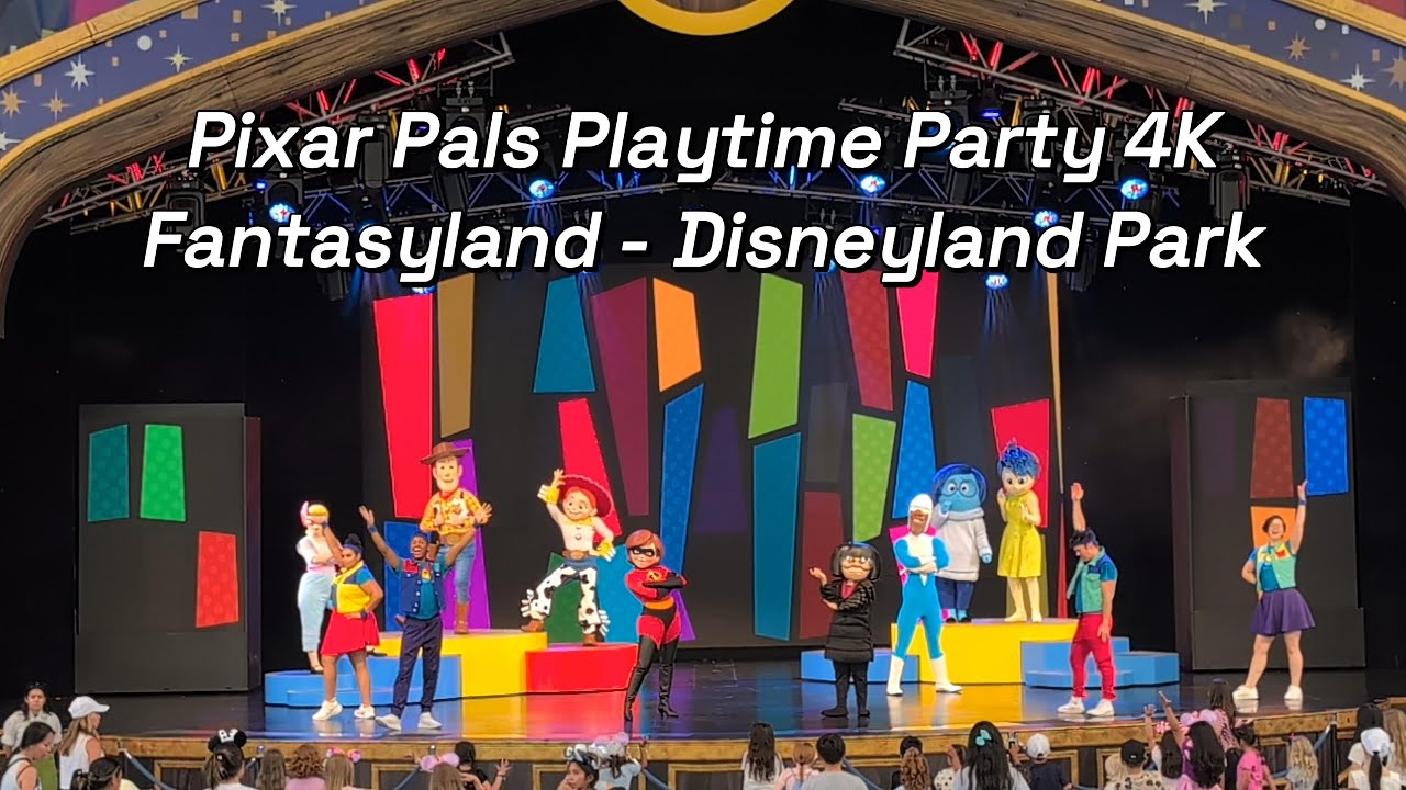 Pixar Pals Playtime Party 4K -  Fantasyland - Disneyland Park