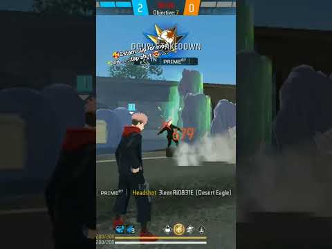 Tn PRIME 1K #freefire CASTAM CLIP FOR OF ON MATCH CLIP #freefiremax