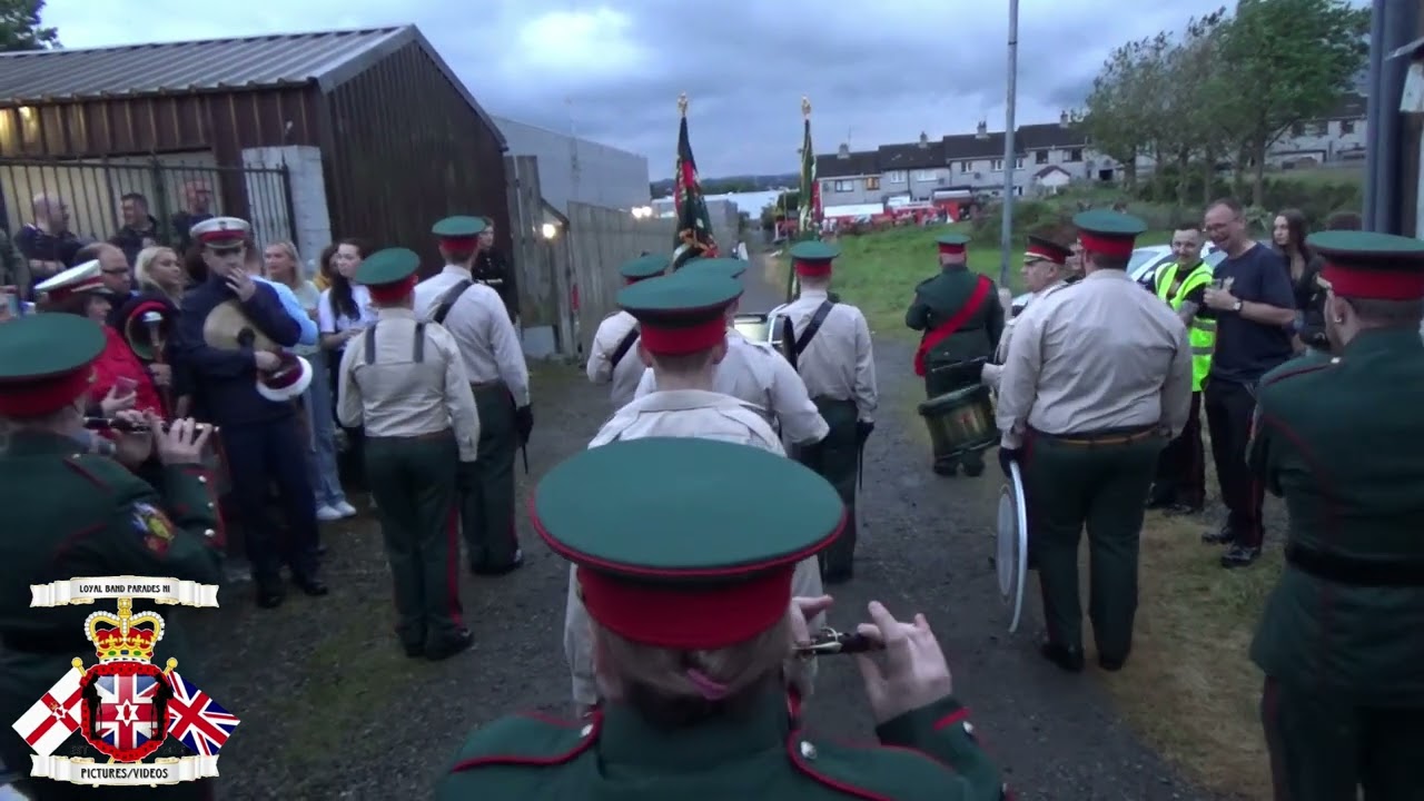Castlederg Young Loyalists FB (Full Clip) @ Cookstown Sons Of William FB Parade 2025