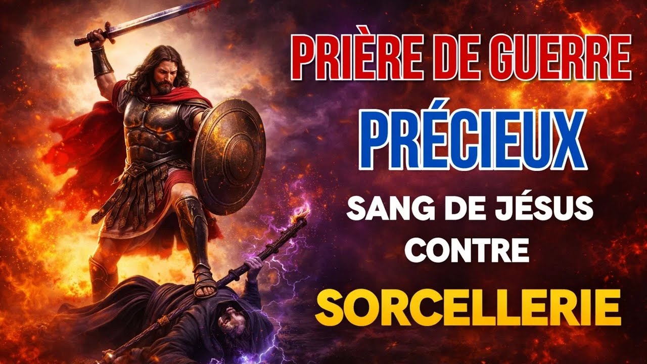 🔴 PRIÈRE CONTRE LES Démons, Psaume 91 | INVOQUE le SANG DE JÉSUS EXPULSE LES DÉMONS Prière Puissante
