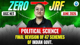UGC NET Political Science 2026 | Final Revision of 47 Government Schemes of India | Important Topics