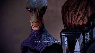 "Tell your assassin to aim for her head". Mass Effect 2