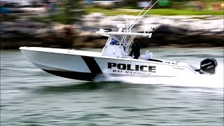 Seahunter Bal Harbour Police Boat