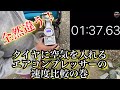 【速度が段違い！】タイヤに空気を入れる電動ポンプの比較の巻