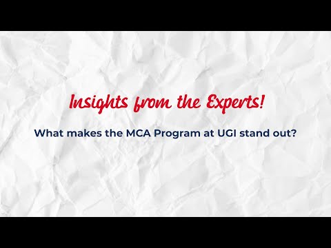 #UGIFacultySpeaks | Dr Manmohan Mishra | MCA Department @theugiindia