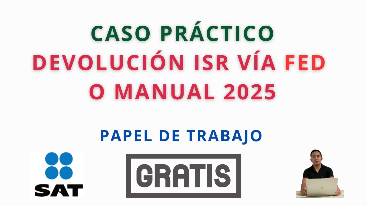 Devolución manual, caso práctico