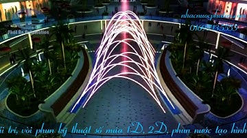 Thiết kế 3D nhạc nước âm sàn