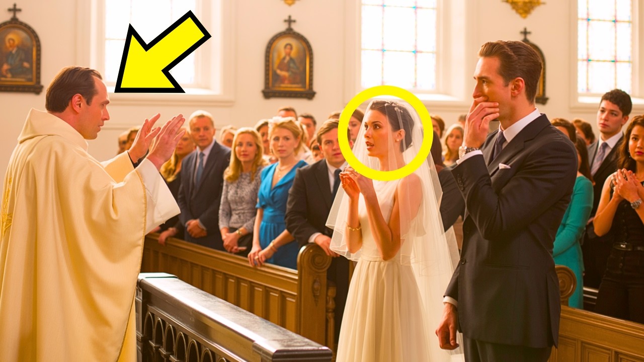 PADRE NOTA ALGO EXTRAÑO Y CANCELA LA BODA   ¡LO QUE VIO DEJÓ A TODOS LOS INVITADOS EN SHOCK!