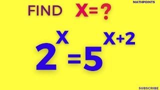 How to Solve an Exponential with Different Bases | Solve Exponentials Easily |