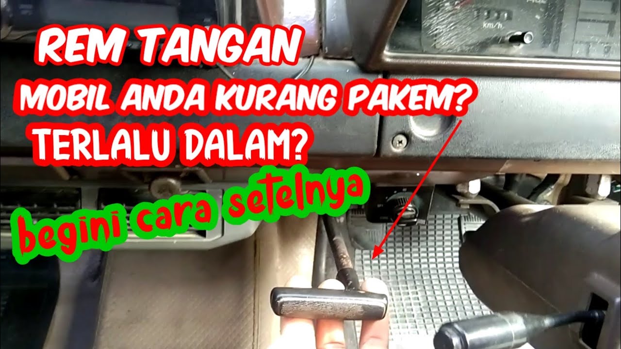 Mengupas Cara Menyetel Rem Tangan Mobil Innova: Panduan Lengkap dari Dasar hingga Perbaikan
