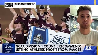 NCAA rule changes would allow athletes to profit from their name or image