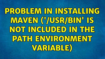Ubuntu: Problem in installing maven (