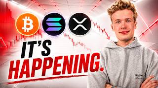 Bitcoin, XRP & Solana Are Breaking down! - The Next Big Move Begins