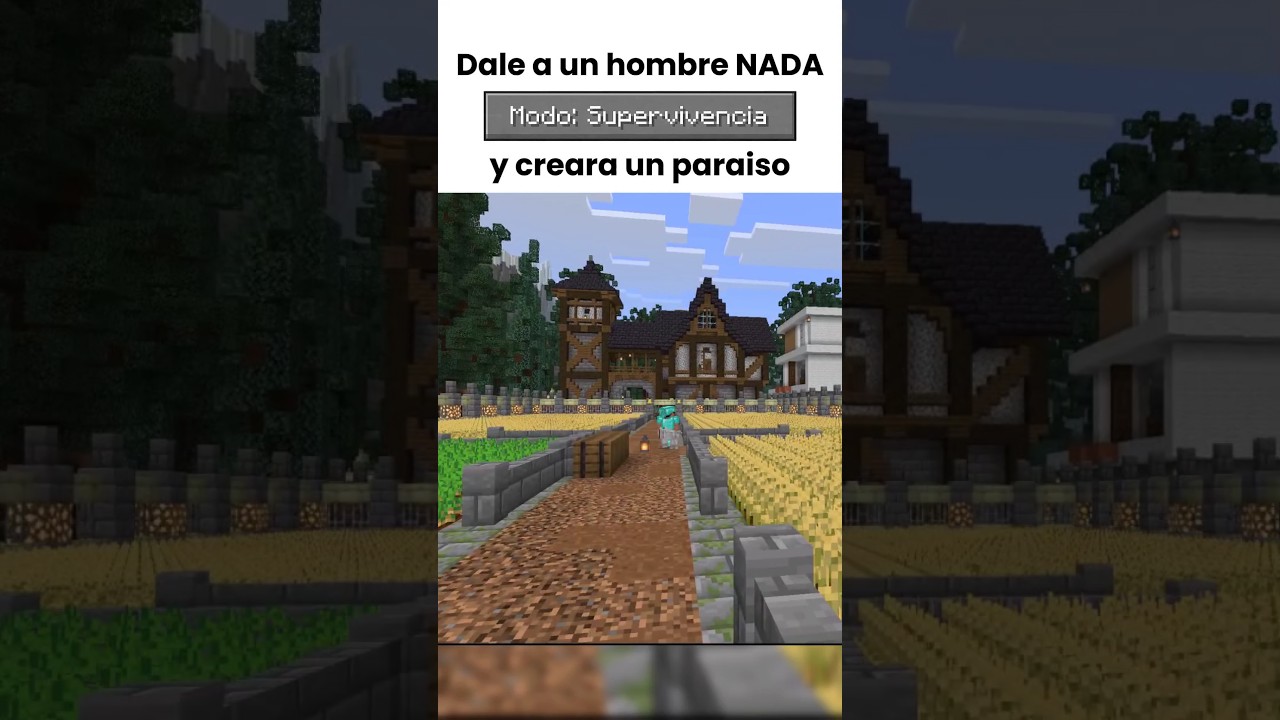 Dale a un hombre nada y creara un paraíso...