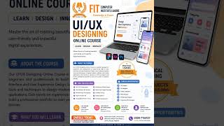 UI UX Designing Course In Lahore, Punjab Pakistan